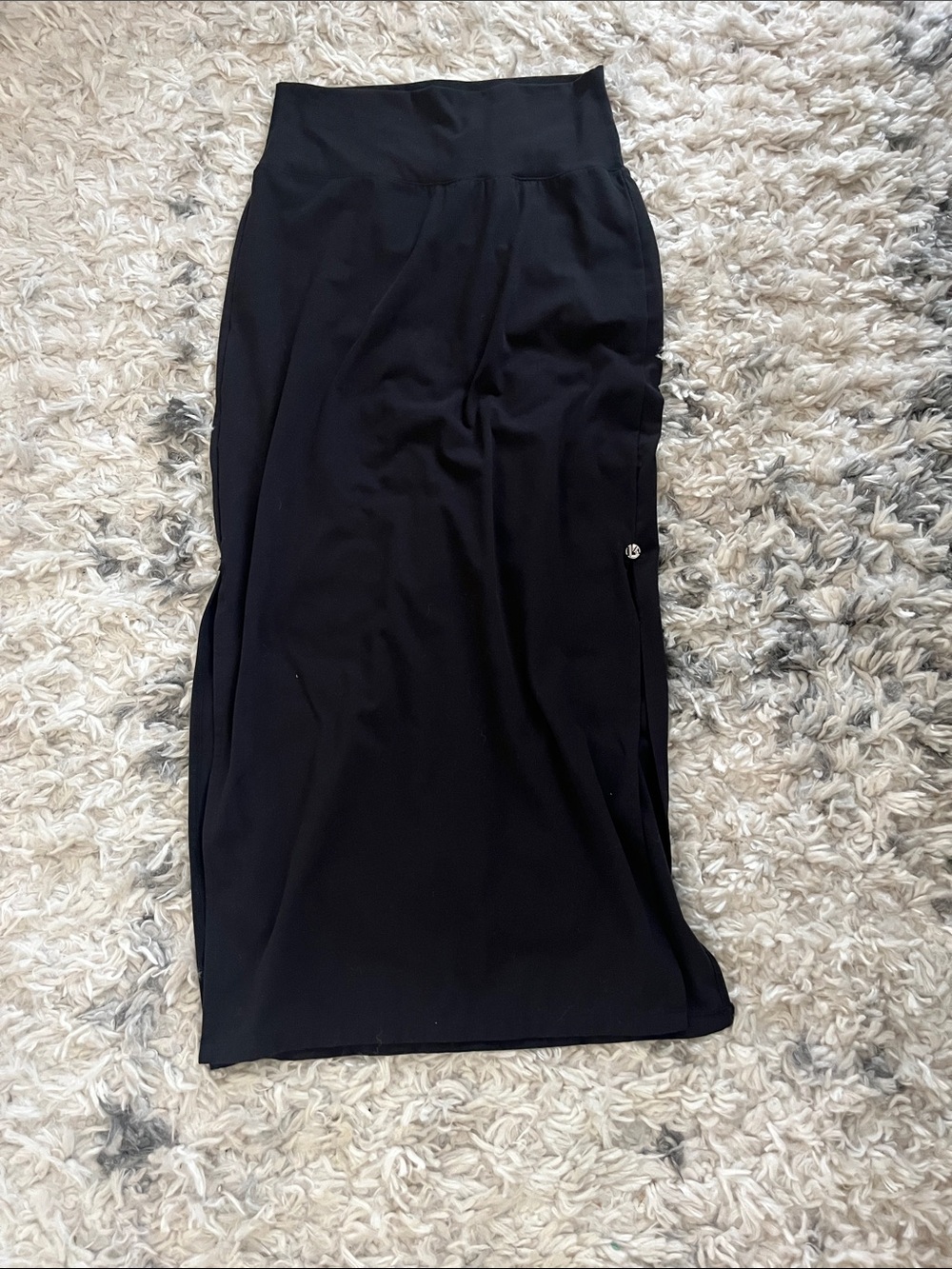 Buffbunny maxi skirt with side slit M